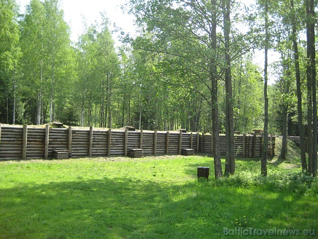 Unique battle field fortification elements of the World War I characteristic for Baltic Region have been preserved in the territory of the Christmas Battles Museum; these elements are related to the legendary Christmas Battles