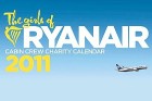 Ryanair air hostesses posing for erotic charity calendar