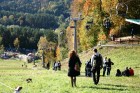 Meet the Golden autumn in Sigulda town