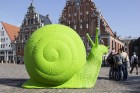 Riga is taken over by colourful Snails