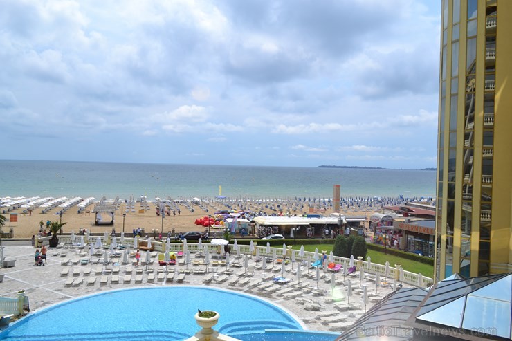 Victoria Palace, Sunny Beach hotels, Bulgaria
Summer average water temperature is about 28°C, water t 26°C. http://www.novatours.lv