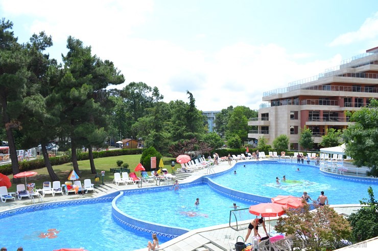 hotel Strandja, Sunny Beach hotels, Bulgaria
Summer average water temperature is about 28°C, water t 26°C. http://www.novatours.lv
