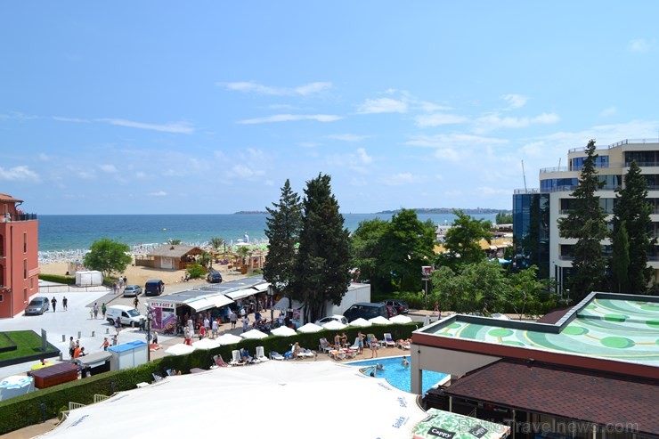 Hotel Astoria ****, Sunny Beach hotels, Bulgaria
Summer average water temperature is about 28°C, water t 26°C. http://www.novatours.lv