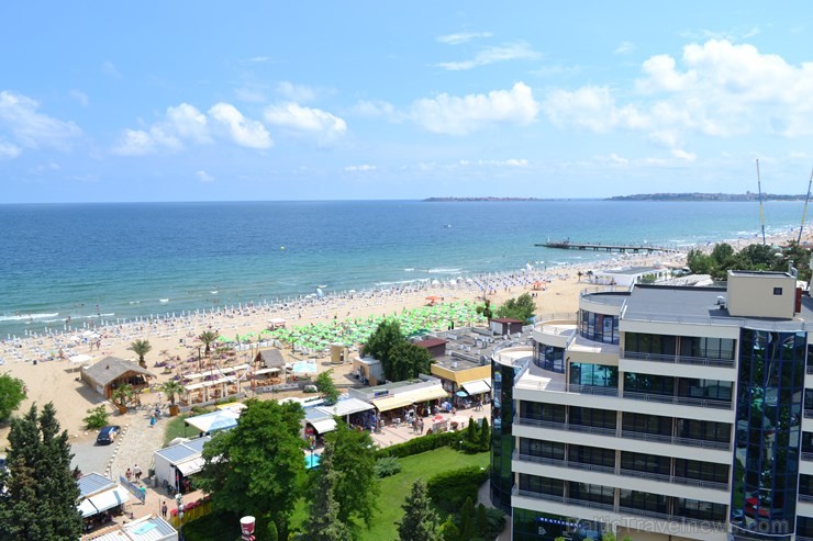 Hotel Astoria ****, Sunny Beach hotels, Bulgaria
Summer average water temperature is about 28°C, water t 26°C. http://www.novatours.lv