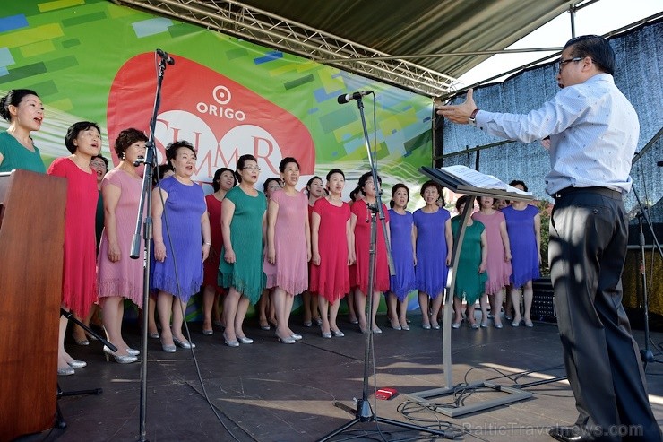 The first Friendship Concert of the World Choir Games was held near 