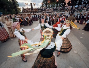 Lietuvas dziesmu un deju svētki svin savu 100. dzimšanas dienu. Foto: Govilnius.lt 12