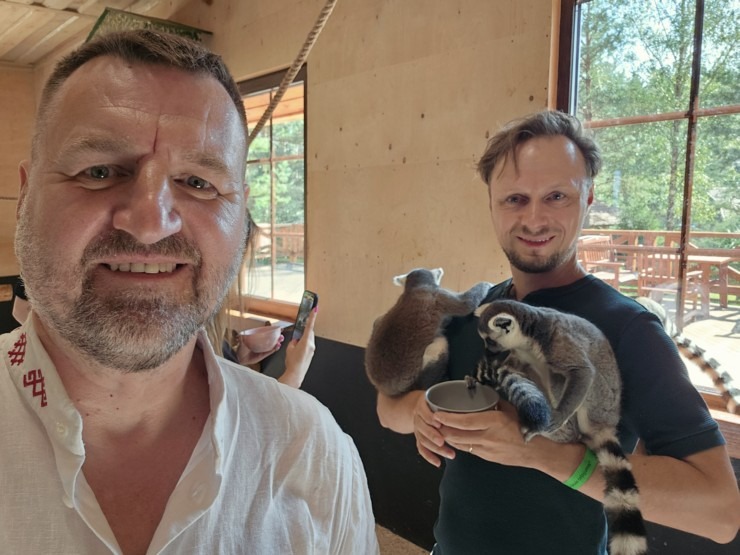 «Rakšu» brīvdabas ZOO tagad piedāvā lemurus un ķengurus 358542