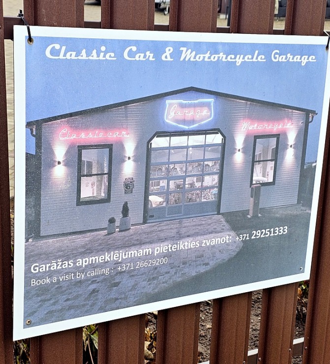 Apmeklējam Milzkalnes «Classic Car & Motorcycle Garage» muzeju Tukuma novadā  Apmeklējam Milzkalnes «Classic Car & Motorcycle Garage» muzeju Tukuma novadā 379785