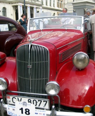 Daži no automobiļiem atrodas arī apskatei Rīgas Motormuzejā 26559