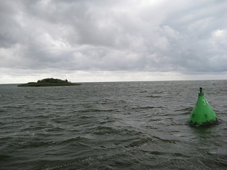 ...un no Nemūnas upes mēs nokļūstam Baltijas jūras Kuršu līcī 28197