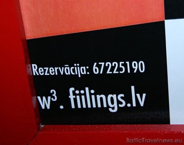 Sīkāka informācija par restorānu internetā www.fiilings.lv 37452
