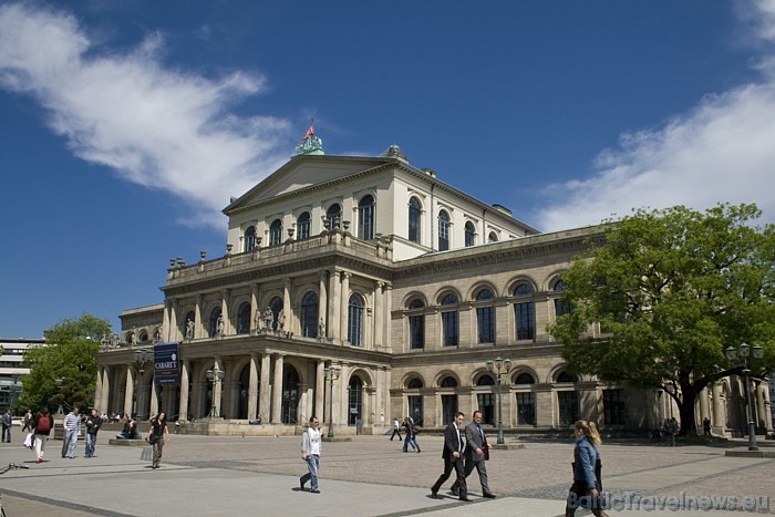 Pilsētā sekmīgi darbojas opera 
Foto: ©Hannover Marketing und Tourismus GmbH, L. Gerhardts 49660