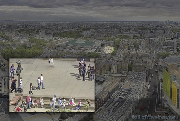 Fotogrāfiskā panorāma nav tikai Londonas attēls - tas ir arī mākslas darbs, kurā miljonos skaidri saskatāmu detaļu notverta Londonas mutuļojošā ikdien 52425