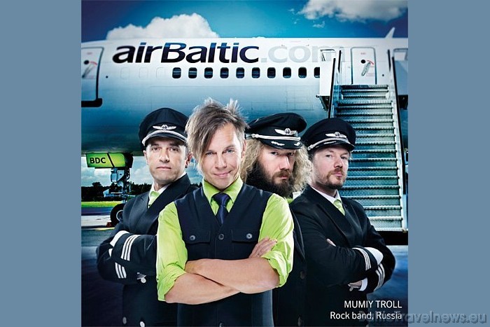 Aprīlis - Mumiy Troll, rokgrupa no Krievijas
Foto: airBaltic 52637