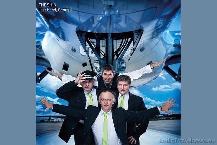 Jūlijs - The Shin, džeza grupa no Gruzijas
Foto: airBaltic 52640