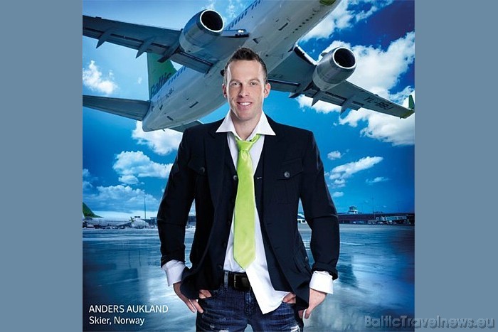 Novembris - Anders Aukland, slēpotājs no Norvēģijas
Foto: airBaltic 52644