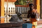 Hindu reliģija ir dzīves ikdienas sastāvdaļa. Temple junction,Varkalai, Kerala
Foto: Guna Bērziņa 47