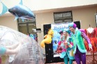 Pecolli ziepju burbuļu šovs «Bubblelandia» notiks 29.10.2011 Ķīpsalā, bet jau tagad iluzionisti Dace un Enriko Pecolli nodemonstrēja viesnīcā Monika d 16