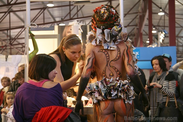 Izstāde «Baltic Beauty 2011» Ķīpsalā - 10. starptautiskais Body art konkurss 68841