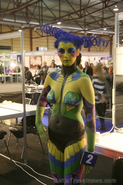 Izstāde «Baltic Beauty 2011» Ķīpsalā - 10. starptautiskais Body art konkurss 68850