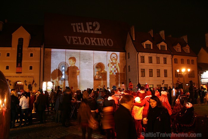 Gaismas festivāls Staro Rīga 2011 no 17.11 līdz 20.11.2011 - tele2 velokino. 69336
