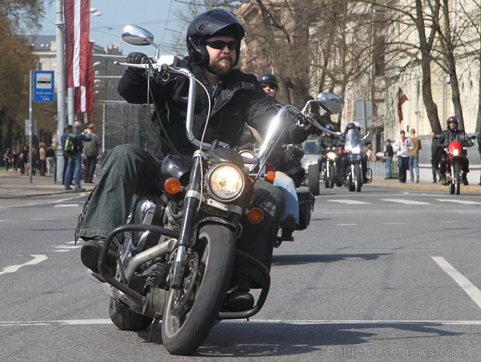 Motociklu sezonas atklāšanas parāde 2012 Rīgā 74316