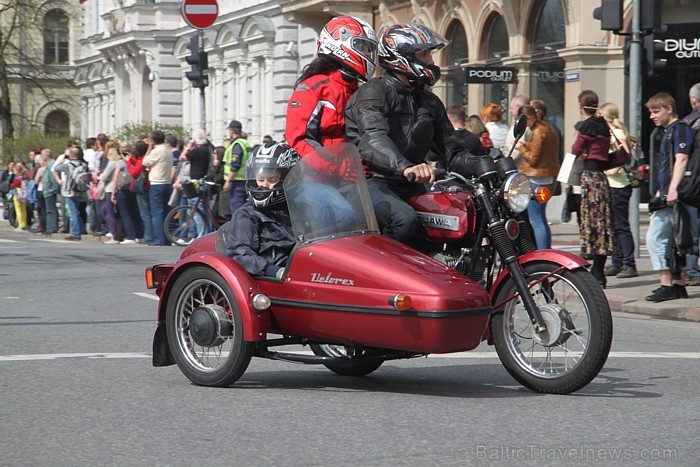 Motociklu sezonas atklāšanas parāde 2012 Rīgā 74327