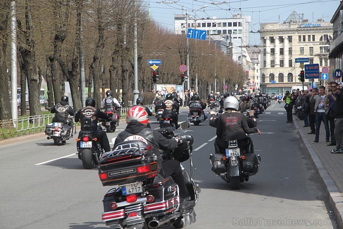 Motociklu sezonas atklāšanas parāde 2012 Rīgā 74331