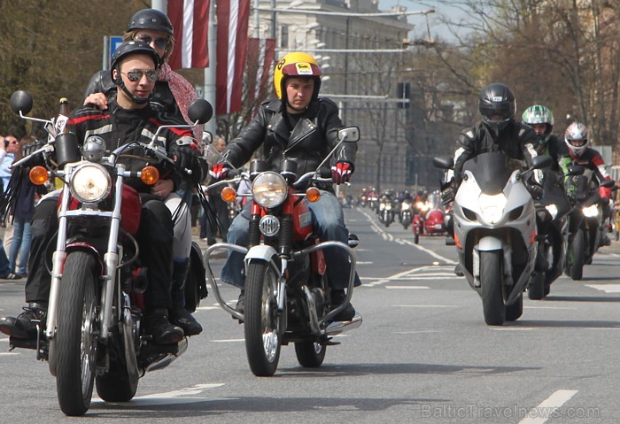 Motociklu sezonas atklāšanas parāde 2012 Rīgā 74338