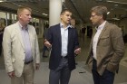 LVRTC valdes priekšsēdētājs Jānis Bokta ar rekonstrukcijas plānu iepazīstināja satiksmes ministru Anriju Matīsu un Rīgas domes priekšsēdētāju Nilu Uša 3