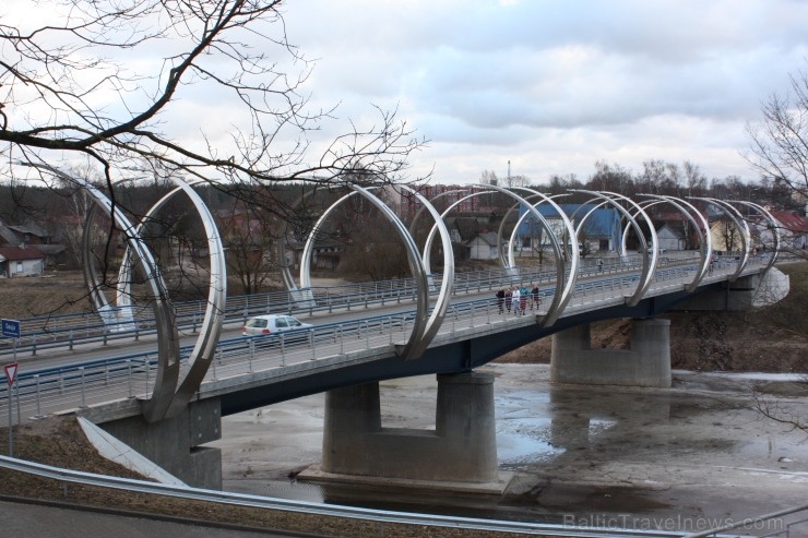 Gaujas tilts Valmieras centrā, kas pēc rekonstrukcijas tika atvērts 2012. gada decembrī 115067