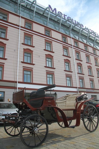 «Mercure Riga Centre» viesnīca ir izvietota vēsturiskā, 1901. gadā būvētā jūgendstila ēkā 121805