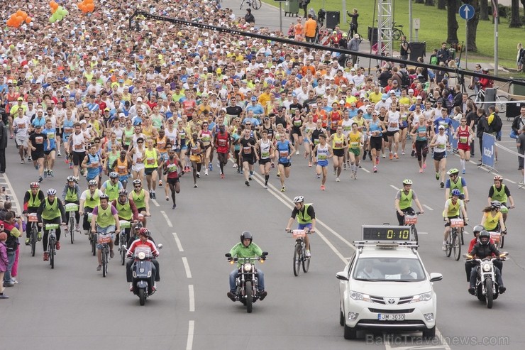 Nordea Rīgas maratonā piedalījušies 23 193 skrējēji no 61 valsts 122309