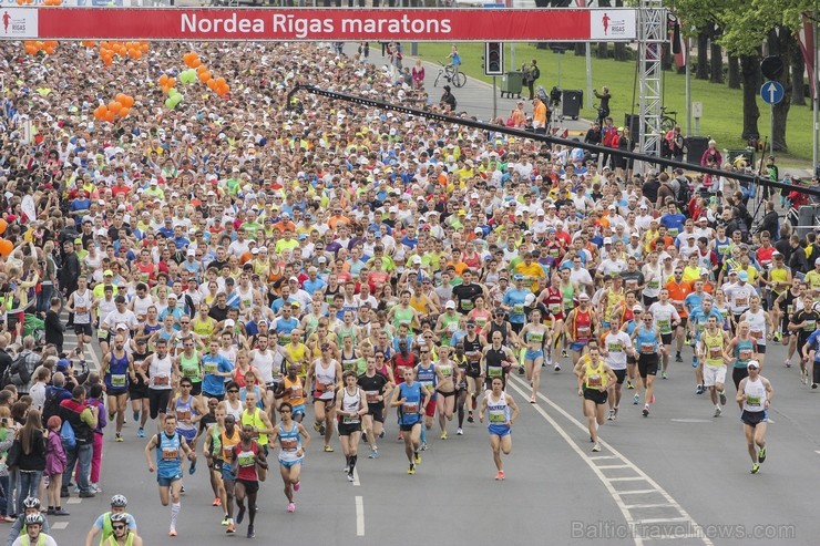 Nordea Rīgas maratonā piedalījušies 23 193 skrējēji no 61 valsts 122310