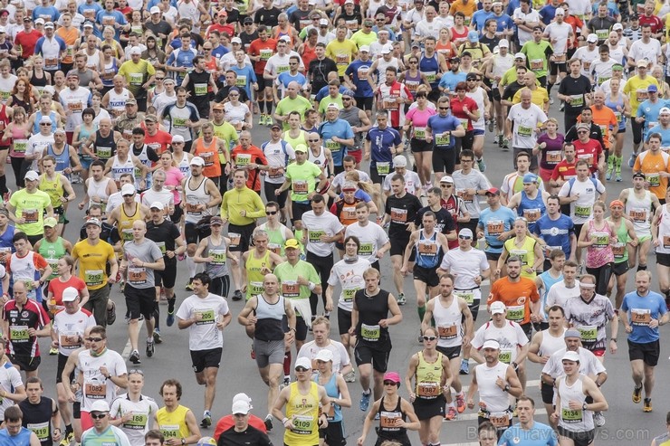Nordea Rīgas maratonā piedalījušies 23 193 skrējēji no 61 valsts 122312
