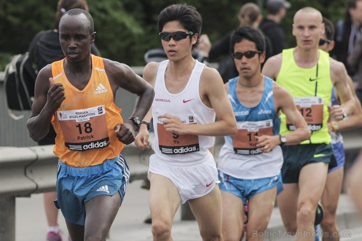 Nordea Rīgas maratonā triumfē Japānas un Etiopijas pārstāvji – uzstādīts maratona rekords, dažādās distances kopā startē 23193 skrējēji no 61 valstīm 122323