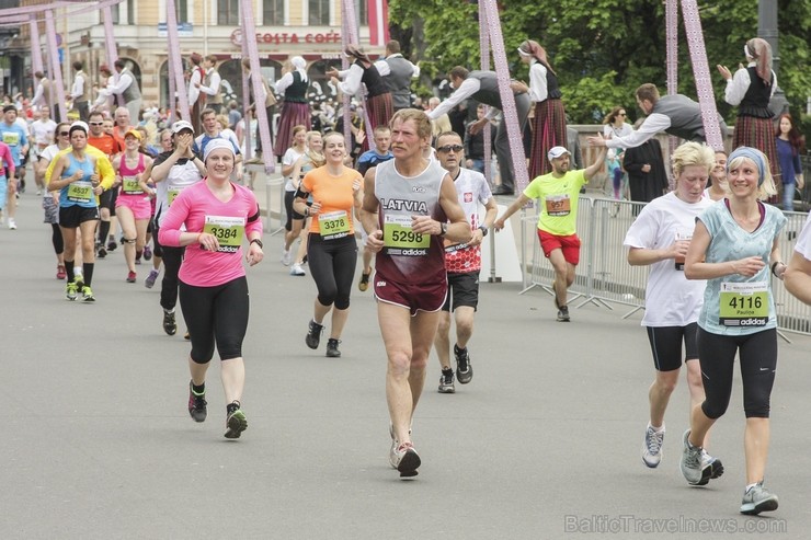 Nordea Rīgas maratonā piedalījušies 23 193 skrējēji no 61 valsts 122365