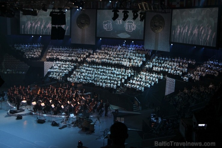 Arēnā Rīga ar grandiozu koncertu atklāta 8. Pasaules koru olimpiāde 127635