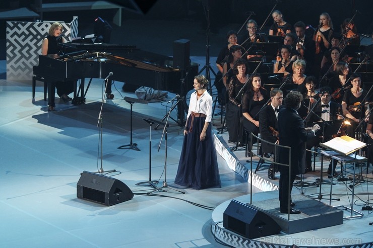 Arēnā Rīga ar grandiozu koncertu atklāta 8. Pasaules koru olimpiāde 127636