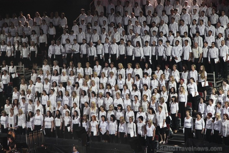 Arēnā Rīga ar grandiozu koncertu atklāta 8. Pasaules koru olimpiāde 127643