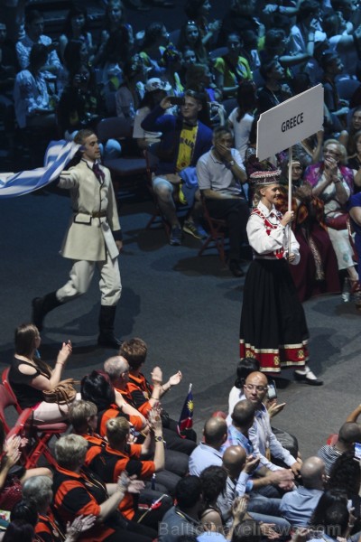 Arēnā Rīga ar grandiozu koncertu atklāta 8. Pasaules koru olimpiāde 127644
