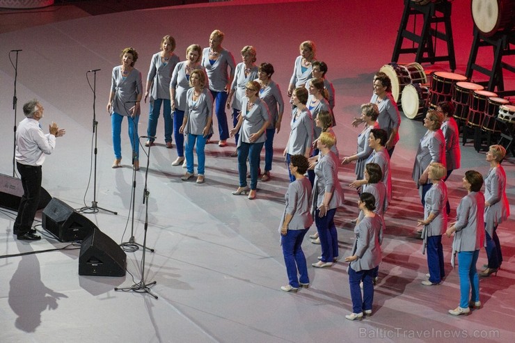 Arēnā Rīga izskan koru olimpiādes 1. Zvaigžņu koncerts 127823