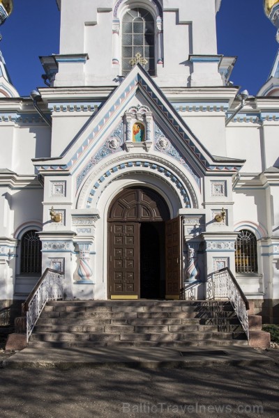 Daugavpils Svētā Borisa un Svētā Gļeba pareizticīgo katedrāle uzcelta laikā no 1904. līdz 1905. gadam. Viena no nedaudzām baznīcām Latvijā, kas būvēta 128223