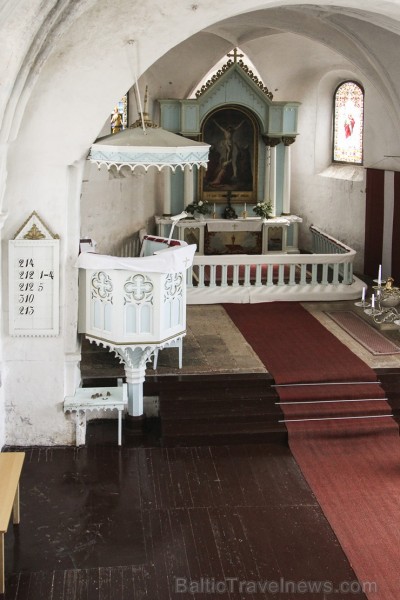 Neretas evaņģēliski luteriskā baznīca ir viena no vecākajām baznīcām Zemgalē 128747