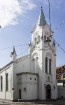 Balti zilganā Rīgas Sāpju Dievmātes baznīca ir pirmā jaunuzceltā mūra katoļu baznīca Rīgā pēc reformācijas ienākšanas Livonijā. 2