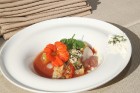 Santorini viesnīcas «Kirini Suites & SPA» restorāna šefpavāra George Iakovidi meistardarbs 7