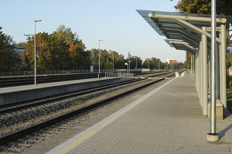 Siguldas dzelzceļa stacija ir galvenā sabiedriskā transporta mītne Siguldā 135216