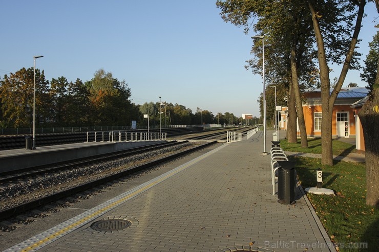 Siguldas dzelzceļa stacija ir galvenā sabiedriskā transporta mītne Siguldā 135217