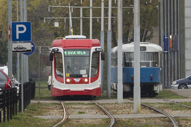 Travelnews.lv Daugavpilī iepazīstas ar jaunajiem tramvajiem 135622