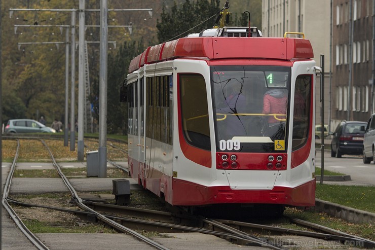 Travelnews.lv Daugavpilī iepazīstas ar jaunajiem tramvajiem 135624